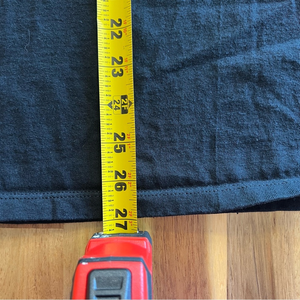 Champion Long Sleeve Shirt Medium Black Neon Logo - Picture 5 of 6